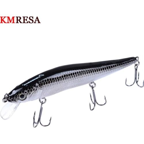 1Pcs 12cm 14g Minnow Fishing Lures Wobbler Crankbaits ABS Artificial Hard Baits For Bass Fishing Bait Pike Carp Tackle With