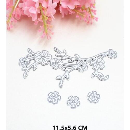 2021 Flower Metal Cutting Dies DIY Scrapbooking Paper Photo Album Crafts Knife Mould Cards Embossing Mold Stencils for Decor