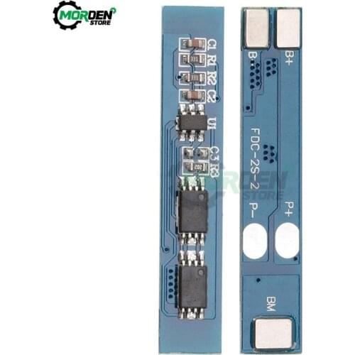 2S 3A BMS PCM 18650 Lithium Battery Charging Protection Board 7.4V 8.4V for Li-ion lipo battery cell pack Overcharge protection