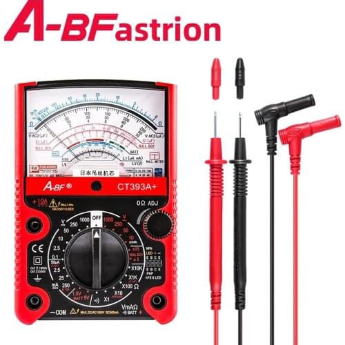 A-BF Pointer Type Multimeter Protective Function Analog Multimetro Precision Electrician Mechanical NCV Tester Anmeter Voltmeter