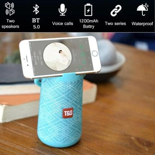 TG138 Bluetooth-compatible High Power 30W Wireless Speaker Outdoor Waterproof Portable Portable Audio Subwoofer with AUX TF