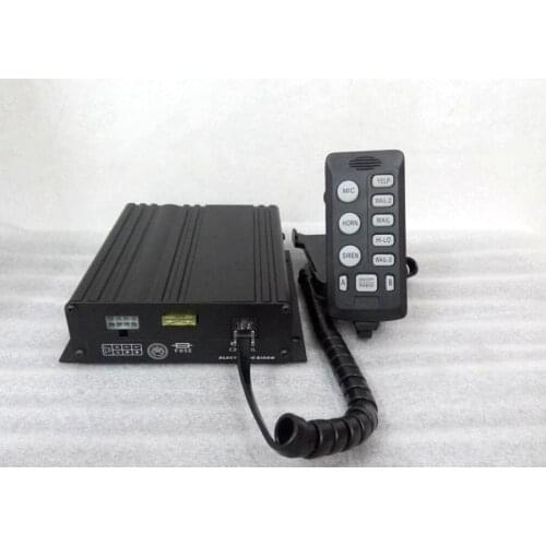 CJB100Z 100W car/truck alarm warning amplifiers with microphone,2 light switches,7 warning sounds,volume adjust(without speaker)