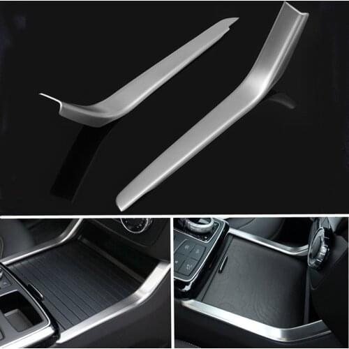 For 2013-19GLS X166 GL450 AMG Cup Holder Side Decoration Trim For Mercedes Benz 2012 -19 ML320 350 GLE W166 Coupe C292 Accessory