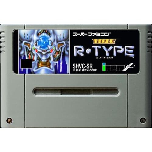 Game cards : SUPER R-TYPE ( Japanese NTSC Version!! )