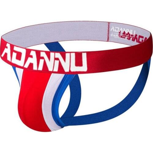 Hot Cotton Jockstrap Gay G String Men Thong Underwear Penis Sheath Sexy Under Wear Mens Thongs And G Strings Underware Lingerie