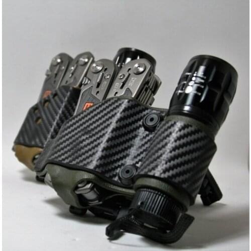 KYDEX carbon fiber membrane plate DIY knife sleeve material thermoplastic plate carbon fiber twill coating imported K plate 5.0