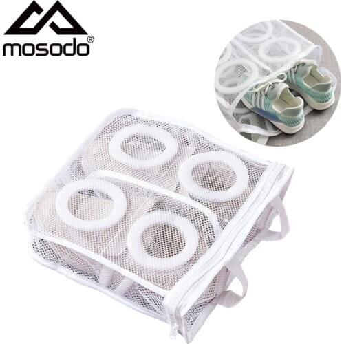 Mosodo Shoe Washing Bag Portable Net Underwear Laundry Bags In Washing Machine Bag Travel Washable Can Be Dried