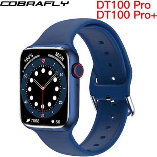 COBRAFLY DT100 PRO Plus Smart Watch Men IWO 13 Large Battery 280mAh Support BT Call Plus Smartwatch For IOS Android
