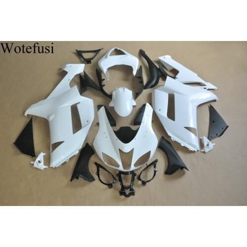 Wotefusi ABS Injection Unpainted Bodywork Fairing For Kawasaki Ninja ZX6R 636 2007 2008 07 08 [CK1057]