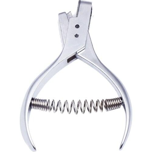 NEW Home DIY Garment costura Pattern Notcher Pro Designer Tailors Steel Sewing Pliers Punch Maker Pattern Hole Notches Punch