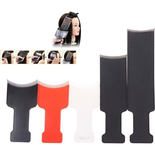 Hairdressing Hair Coloring Board Applicator Brush Hair Color Dispensing Salon Hair Coloring Dyeing Pick Color Board Hair Styling