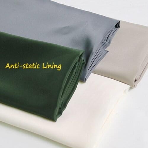 100cm*120cm Soft Anti-static Coat Lining Textiles Quality Polyester