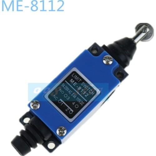 ME8112 Roller Plunger Enclosed Momentary Limit Switch 1NO 1NC 250VAC 5A ME-8112