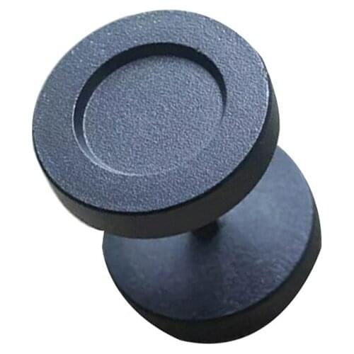 Black Carbon Steel Door Handle Knob For Wine Cellars Scissors Cabinet 50x40mm Door Handle Glass Door Knob Puller Push