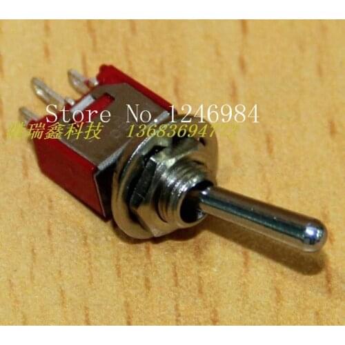[SA]TS-4 single tripod two tranches M5.08 small toggle switch , shaking his head aside the rocker switch } { overstock--100PCS/L