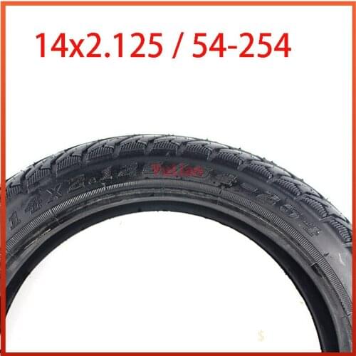 High quality 14 x 2.125/54-254 tires are suitable for many gas electric scooters 14 * 2.125 pneumatic scooters