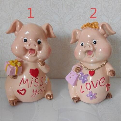 Silicone Mold Pigs Crafts Bedroom Candle Mould Decoration Fashion Couples Wedding Gifts Molds Silica Gel Valentine 's Day Animal