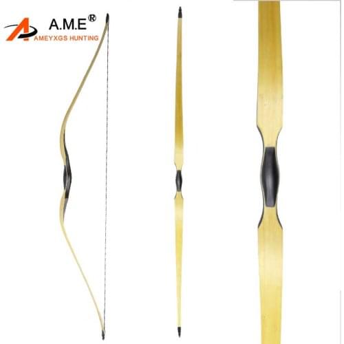30-50lbs Traditional 60inch Laminated Recurve Bow Longbow Take Down Outdoor Hunting Shooting Longbow American Hunting Archery