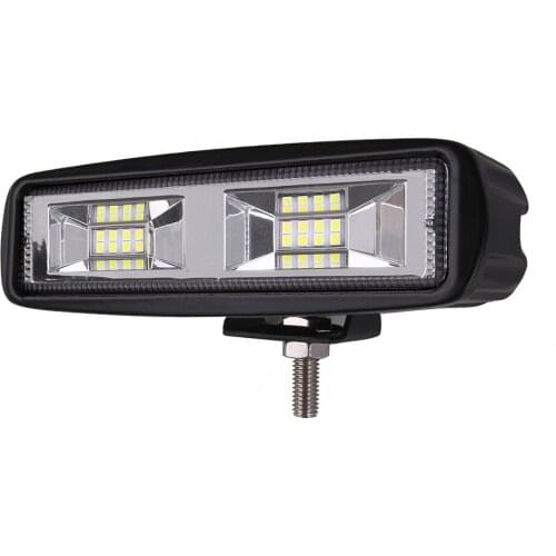ECAHAYAKU 24W Car LED Work Light Bar led Chips Waterproof Off road Car Work Bulb headlight ATV SUV 4WD Boat Truck for Jeep BMW