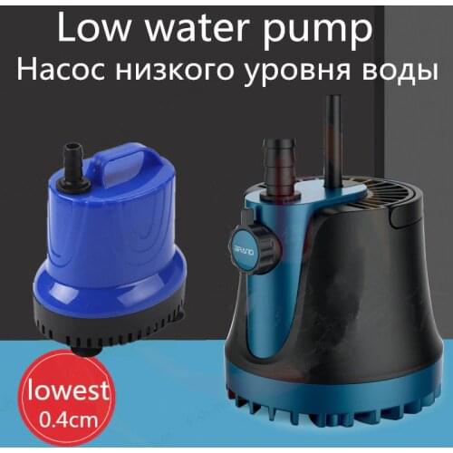 Large flow fish tank water pump fish pond rockery pond circulating pump submersible pump low water level water pump Suction pump