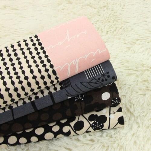 High quality pure cotton fabric Parquet printing cotton fabric Handmade DIY patchwork bag fabrics