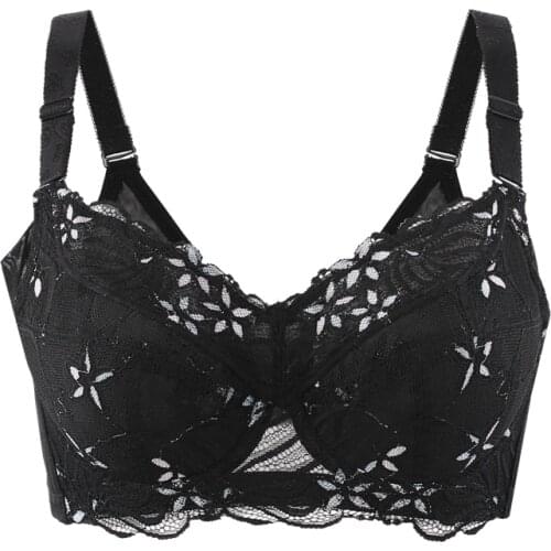 Full Large Cup Lace Bra B C D E F G H 34 36 38 40 42 44 46 48 Ladies Women Sexy Womens Big Size Lingerie Soutien Gorge