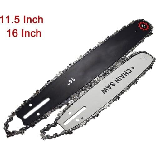 11.5 /16 Inch Chainsaw Chain Saw or Bar Guide Change Angle Grinder Into Chain Saw Woodworking Tool Wood Cutting Chainsaw Parts