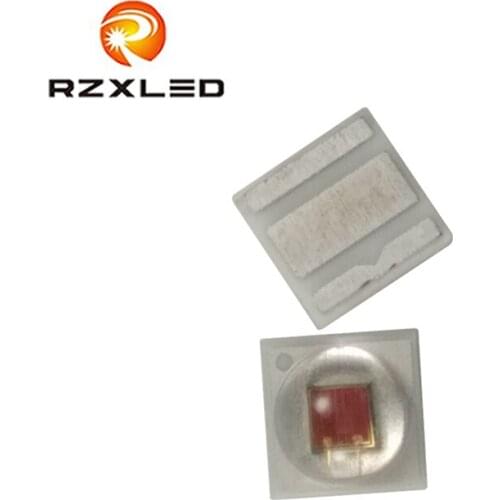 50PCS/Lot LED1W 2V 350MA Red 620NM 625NM 630NM Diode Ceramic XBD 2525Package Chip