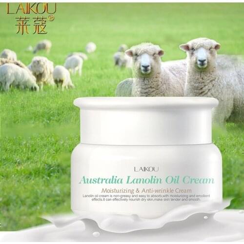 LAIKOU Sheep Face Cream Moisturizing Anti Aging Wrinkle Whitening Day Cream For Face Hyaluronic Acid Essence Skin Care Serum