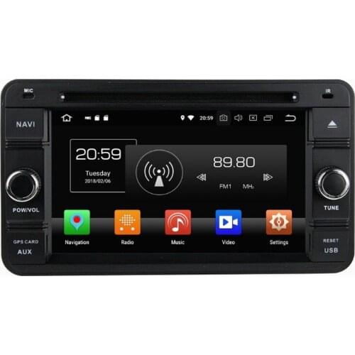 Android 8.0 Octa Core Car Radio Multimedia GPS Navigation for Suzuki Jimny 2007-2013 4GB RAM Bluetooth WiFi USB Mirror-link