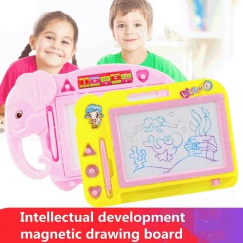 Children Kid Toys Color Magnetic Writing Painting Drawing Graffiti Board Baby Intellectual Preschool Tool