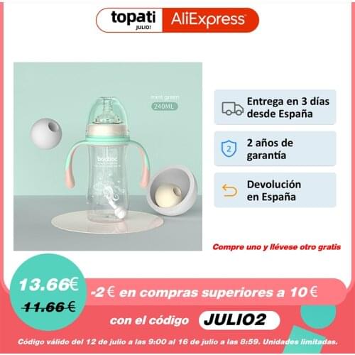 Newborn bottle infant wide caliber anti choking and anti flatulence PP bottle for mothers and infants