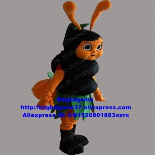 Ant Pismire Cricket Grig Mascot Costume Adult Cartoon Character Outfit Suit Grand Opening Cartoon Performance zx916