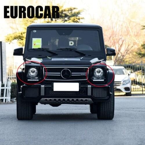 W463 Headlight Cover Frames G350 G400 G500 G55 G63 G65 w463 Headlamp cover with DRL