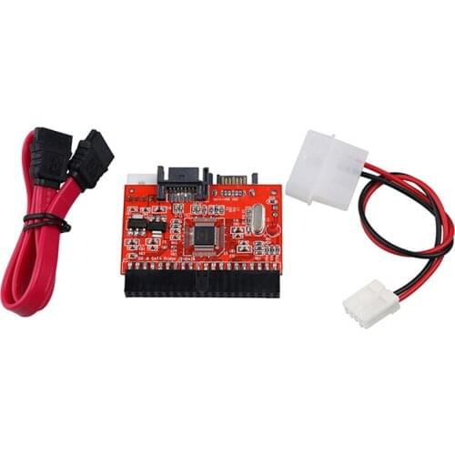 2 In 1 Sata To Ide Adapter Ide To Sata Converter 40 Pin 2.5 Inch Hard Disk Driver Support For Ata Hdd Cd Dvd Bidirectional Trans