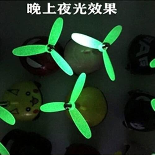 Luminous Airscrew Helmet Standing Duck Broken Wind Small Yellow Duck Bike Motor Riding Cycling Lights Bicycle Accessories