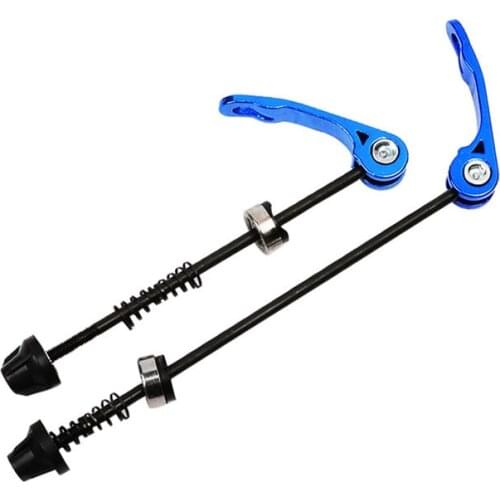 1 Pair 145mm/185mm Mountain Road Bicycle Wheel Hub Skewers Quick Release High Quality Aluminum Alloy Outdoor Road Bicycle Part