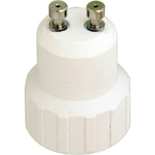 10pcs GU10 to E14 LED Lamp Base Converter Socket GU10-E14 Fireproof Flame Retardant Material Light Base Holder