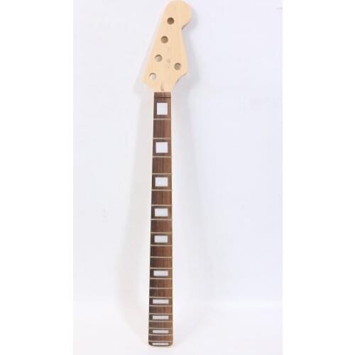B5 5 STRING BASS GUITAR NECK 20 fret Maple Rosewood Fretboard Block Inlay 34inch DIY nut 45mm-heel 70