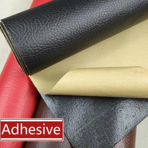 500X1370MM 1000x1370MM Self Adhesive PU Leather Fabric Patch Sofa Repair Patches Stick-on PU Leather Fabrics Stickers Scrapbook