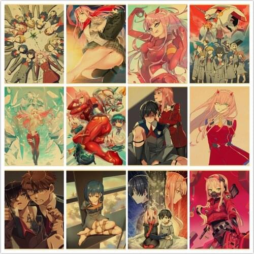DARLING In FRANXX DIY Diamond Painting Zero Two Full Diamond Mosaic Kit Set Wall Living Room Decoration Painting Family Bedroom