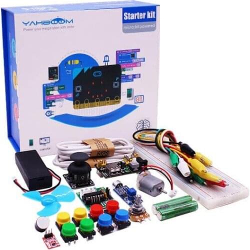 BlueRaven Child Toy Micro Bit Programmable Educational Robot Micro Bit Starter Kit For BBC Micro:Bit