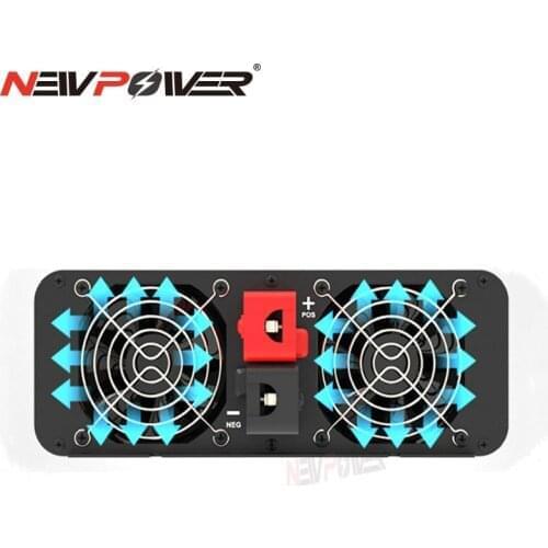 Home use 12v 24v 48v 60v 72v 84V dc to 110v 120v 220v 230v ac input 2000W series pure sine wave power portable inverter for car