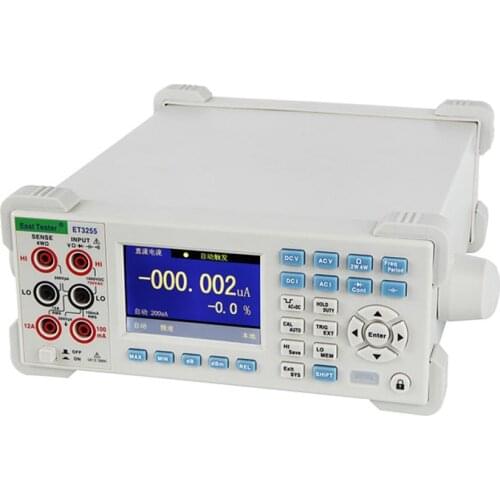 ET3255 Digital 5 1/2 High Precision Digital Desktop Multimeter Resistance Capacitance Frequency DCV ACV DCI ACI Tester
