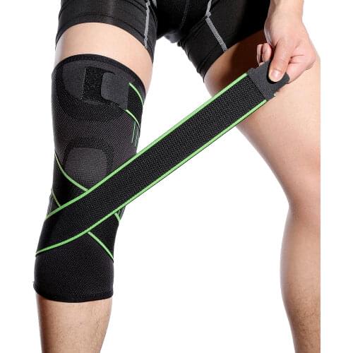 Outdoor Knee Brace Support Knee Padded Running Arthritis Basketball Volleyball Sport Joint Pain Relief Injury Recovery Protector