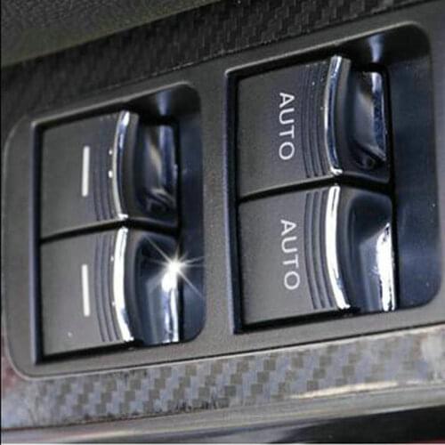 SBTMY Car styling ABS 7PCS/SET Car window lift buttons decorate sequins For Honda Acura RDX car accessories