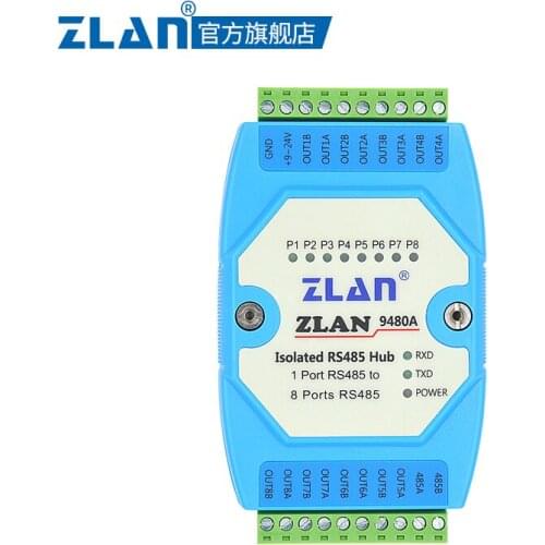 485hub8 Port 485 Concentrator 485 Distributor ZLAN9480A