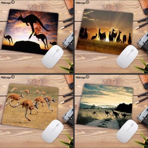 Mairuige Beautiful Cute Anime Kangaroo DIY Design Pattern Game Gaming mousepad Size for 18X22CM /25X20CM Game Mousepad