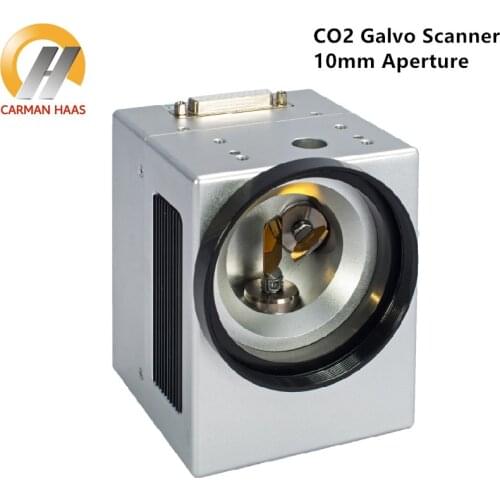 CO2 laser RF metal tube Digital Galvanometer Scanner Head 10mm 12mm XY2-100 with Power Supply for CO2 Laser Marking Machine