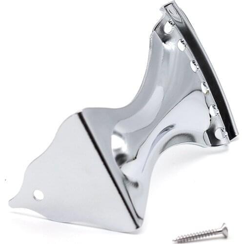 1pcs Dobro Guitar Bridge Metal 6 string Dobro Resonator Cavity Guitar Bridge Pull String Board String Bridge